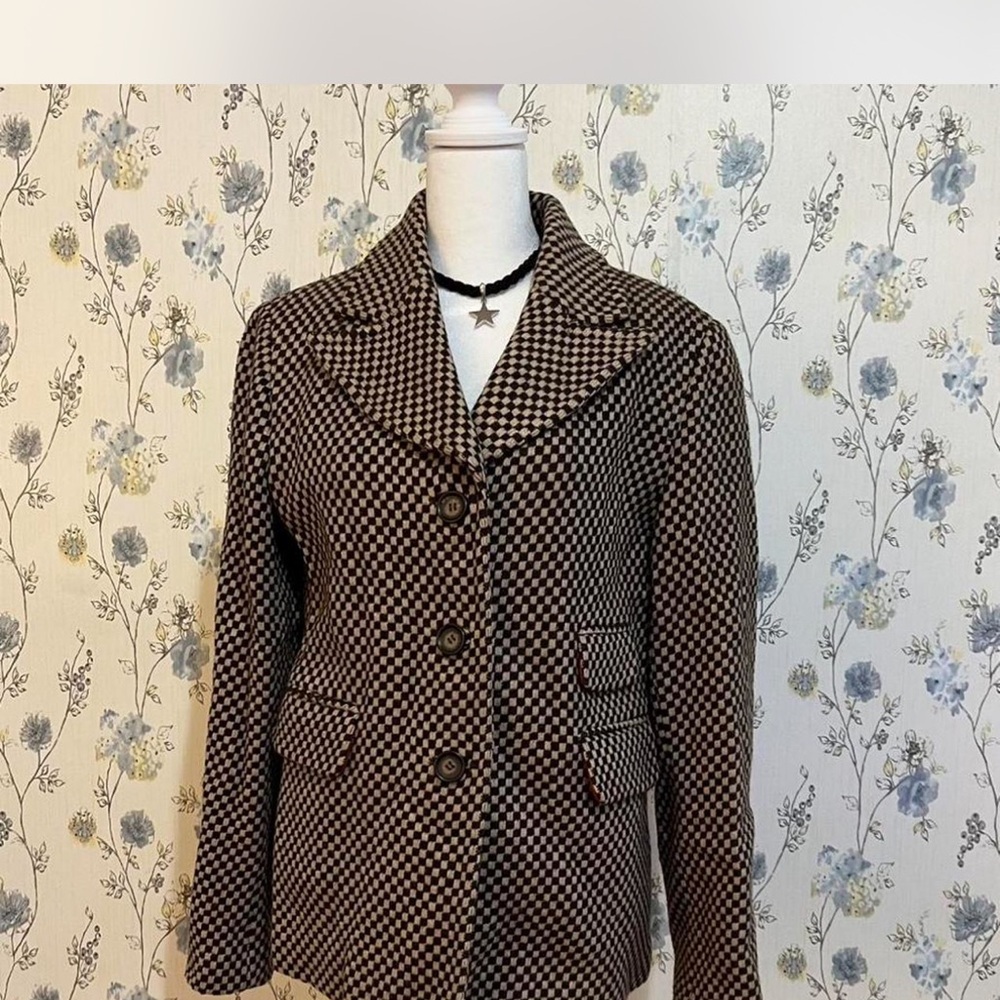 Stylish Black and Brown Women's Jacket